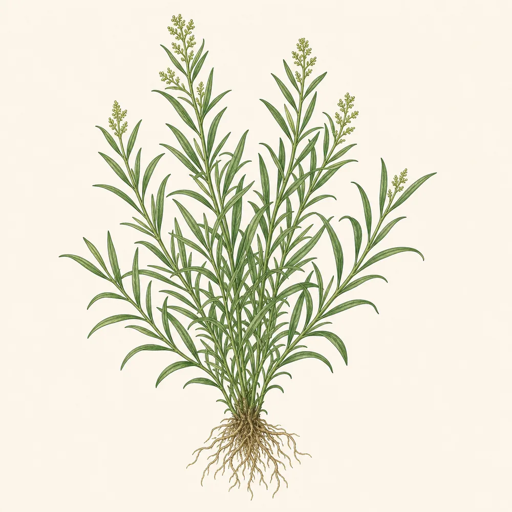 Botanical illustration of Tarragon